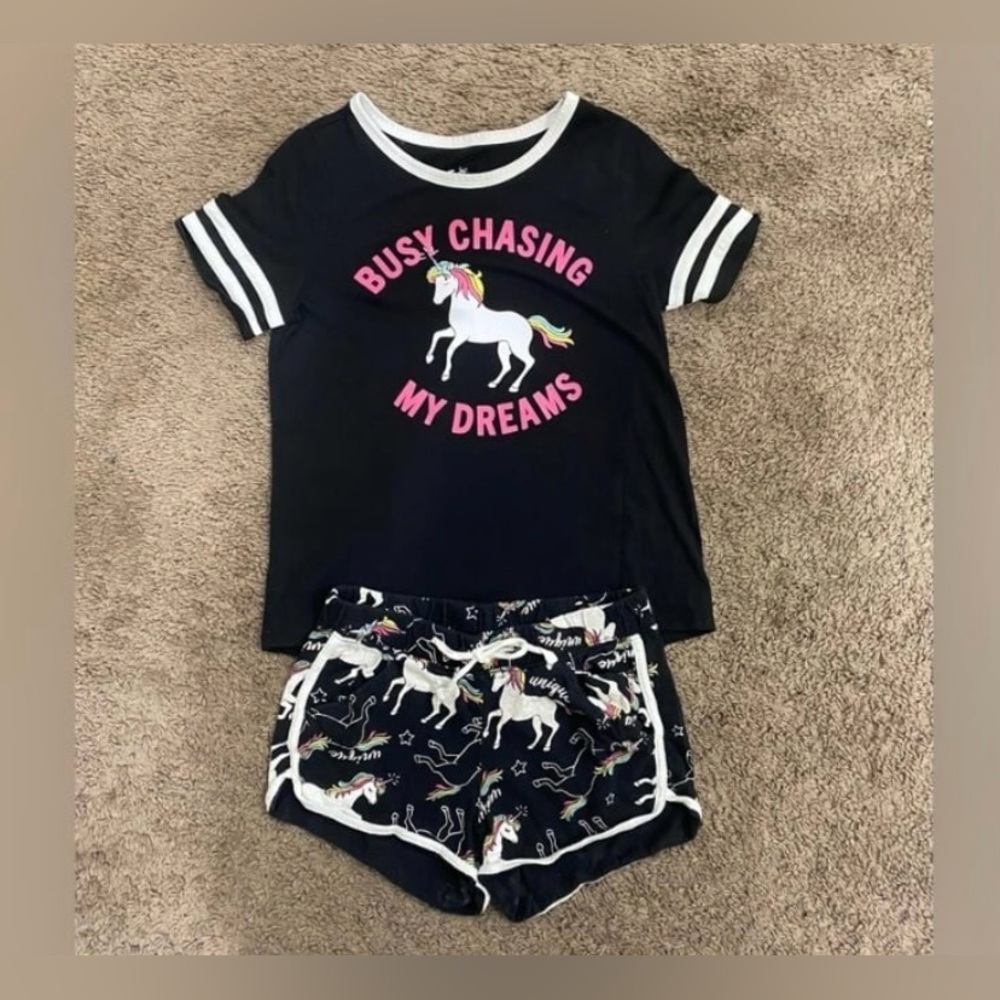 Girls Justice Busy Chasing My Dreams Outfit size 10